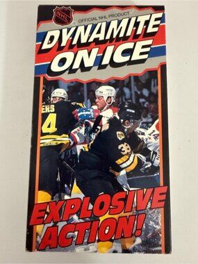 Dynamite On Ice VHS NHL Official Hockey Highlights Vintage 1990 Tape
